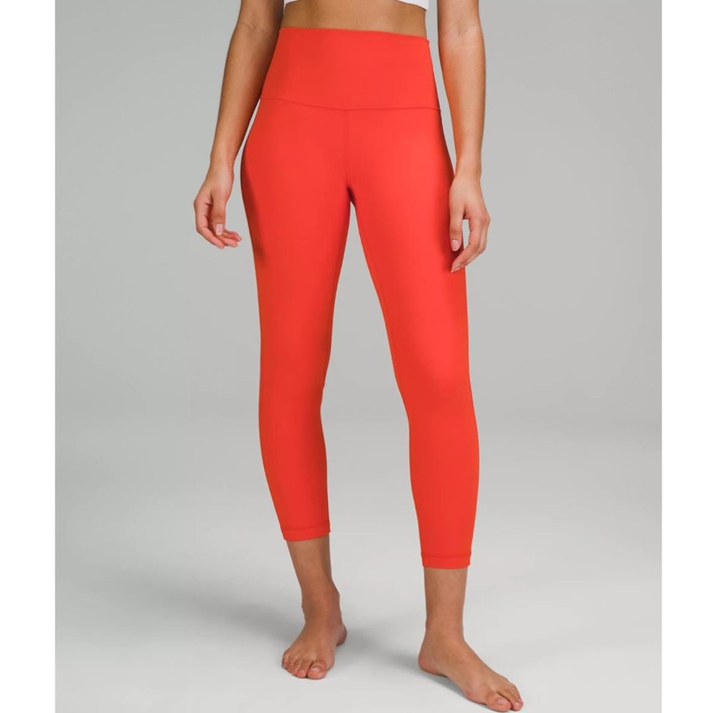 lululemon athletica Red Leggings